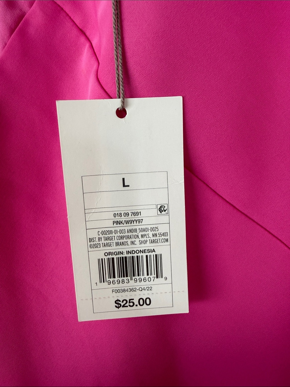 a new day Hot Pink Midi Slip Dress - Picture 2 of 4